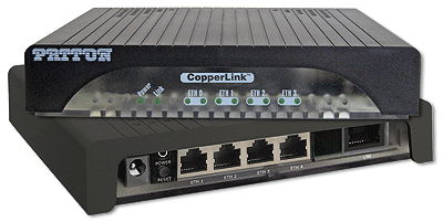 patton copperlink cl1314 long range ethernet extender | up to 4.3 miles over copper