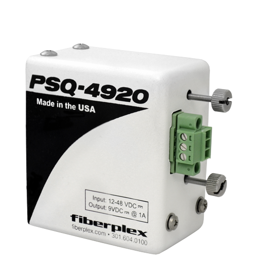 fiberplex dc input standalone power for foi series psq-2920 | psq-3920 | psq-4920