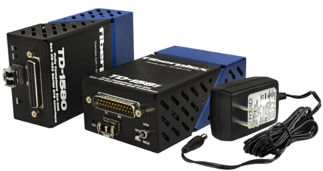 fiberplex fully compatible eia-530 / 6x4 rs-422 serial interface with 1x2 rs-232 td-1580 | td-1581