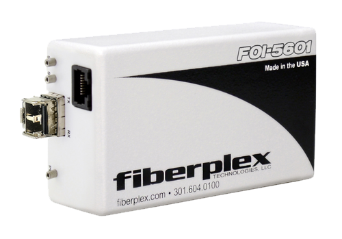 fiberplex isdn 4-wire s/t fiber converter foi-5601