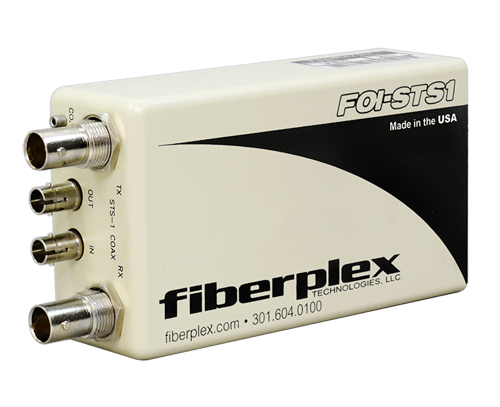 fiberplex sts-1 / oc-1 fiber converter foi-sts1