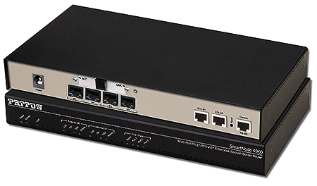 patton smartnode sn4980a pri voip gateway-router | 1 or 4 t1/e1/pri interface for up to 120 simultaneous phone or fax calls